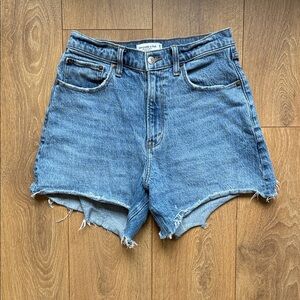 Abercrombie Classic Blue Jean Shorts
